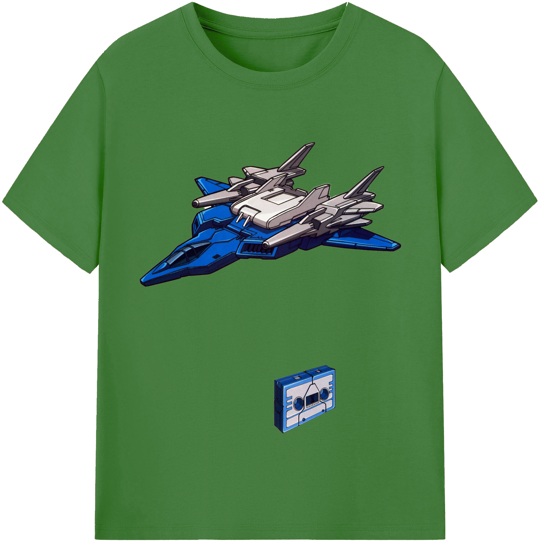 （画像用）  レディースカジュアルプリントTシャツ（綿100％）